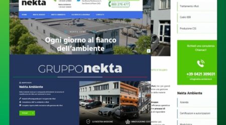 Sito Web Nekta Group